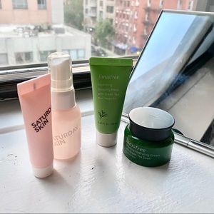 KOREAN SKINCARE SET OF 4 - NEW NEVER USED